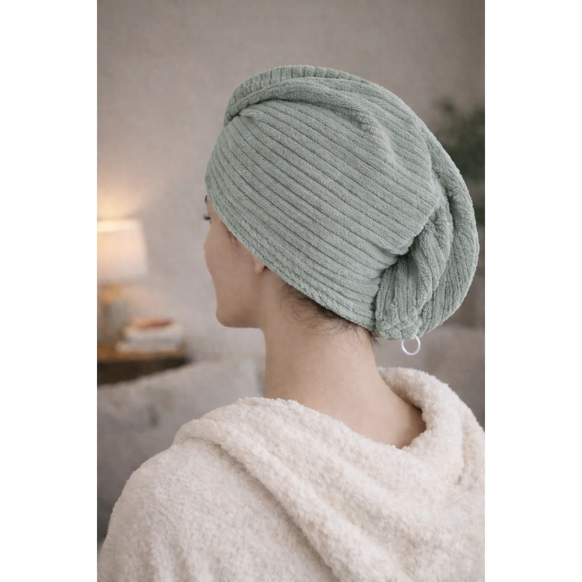 Manamo Jess Hair Bonet Cotton Cameo Green Standart O/S