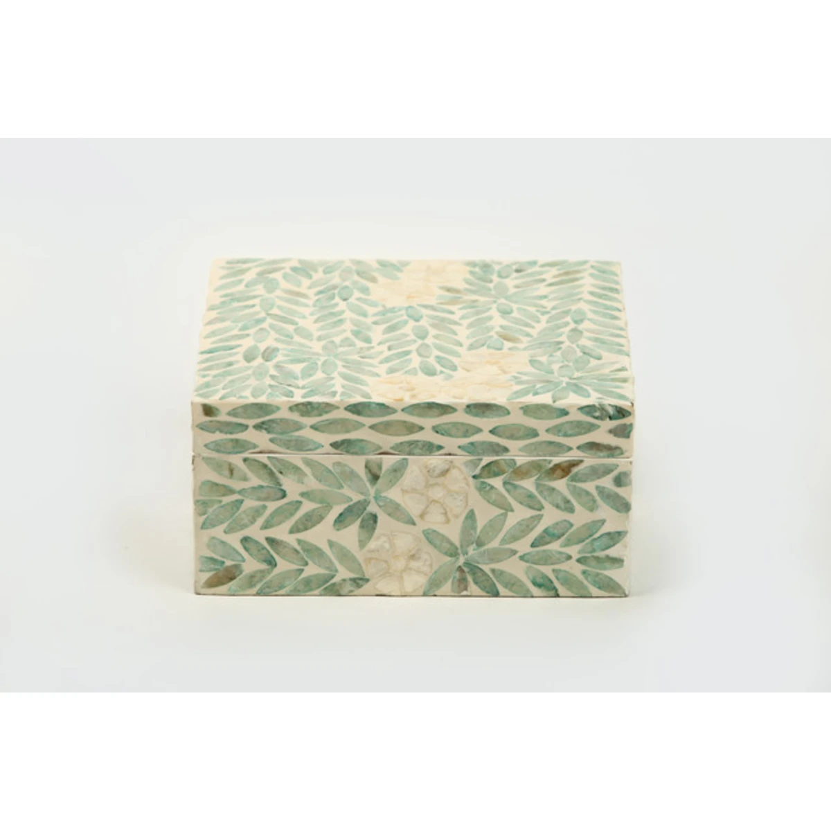Manamo Madelyn Box MDF / Pearl Green 23x23x11 cm