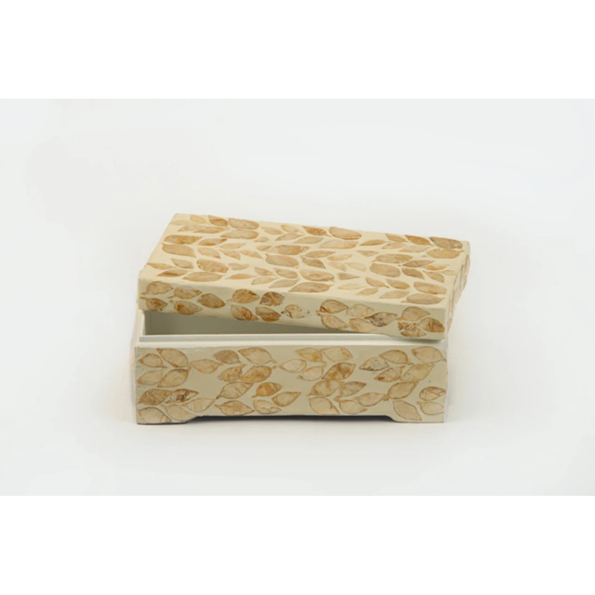 Manamo Luisa Box MDF / Pearl Gold 23x13x9 cm