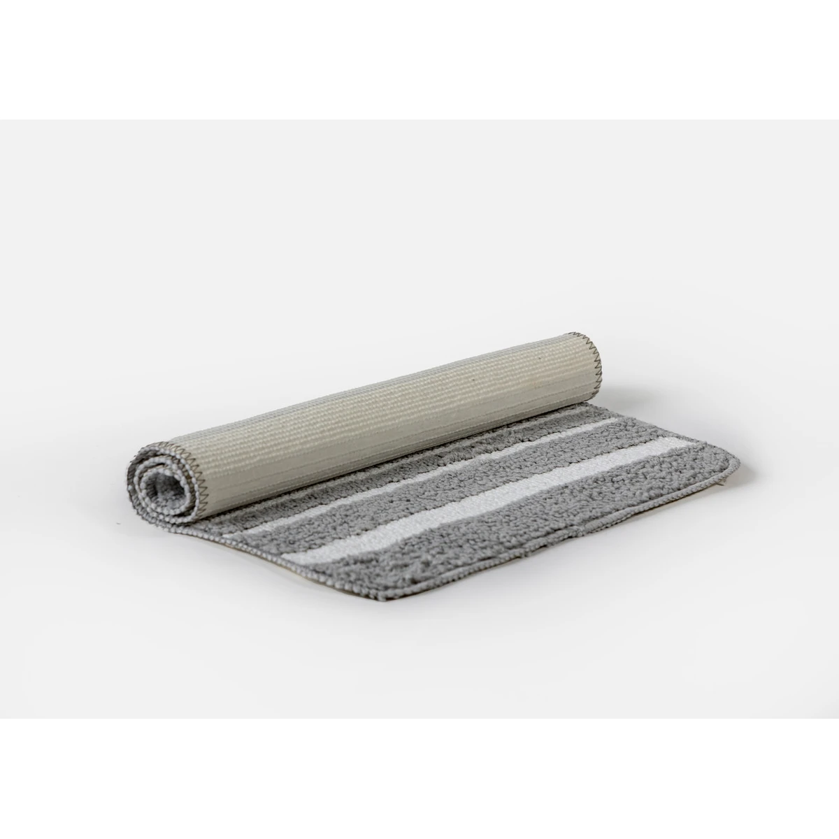 Manamo Carty Anti-slip Bath Mat Microfiber Light Grey 40x60 cm