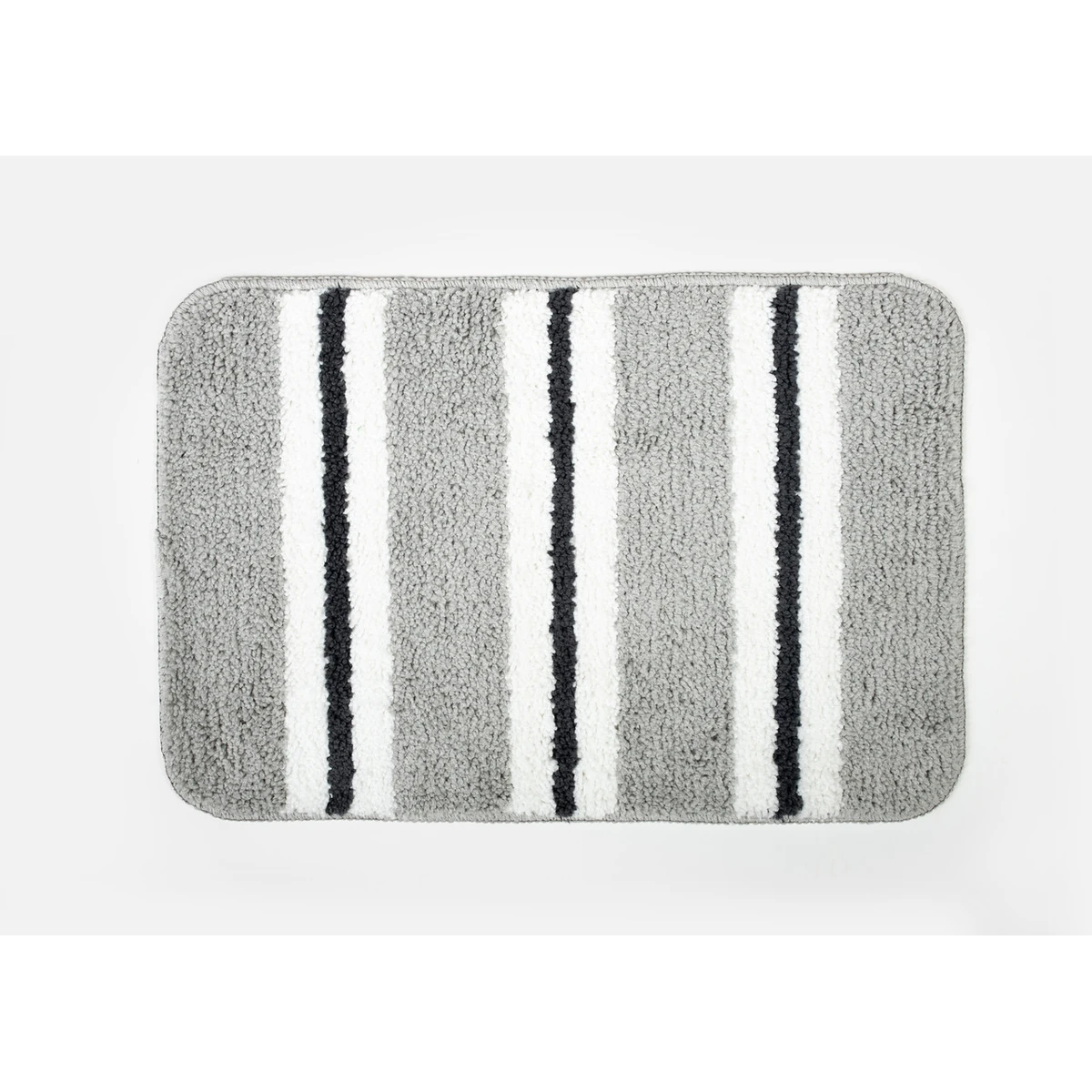 Manamo Hany Anti-slip Bath Mat Microfiber Light Grey 40x60 cm