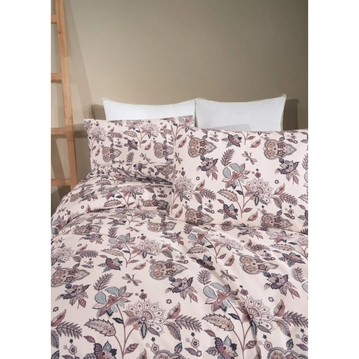 Manamo Traditional Duvet Cover With Pillow Case Cotton  160x220 cm+50X70 cm