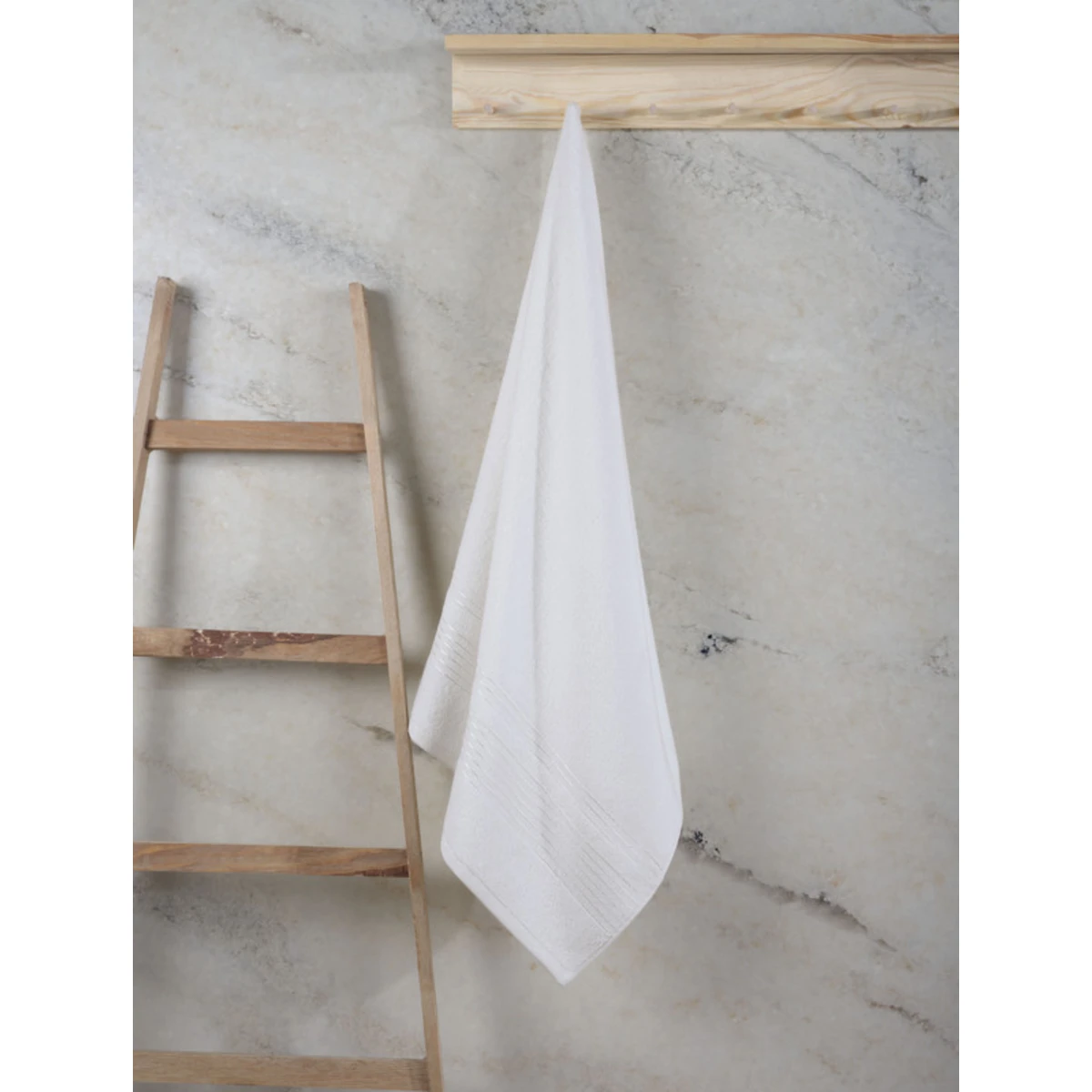 Manamo Jess Bath Towel Cotton Cream 70x140 cm