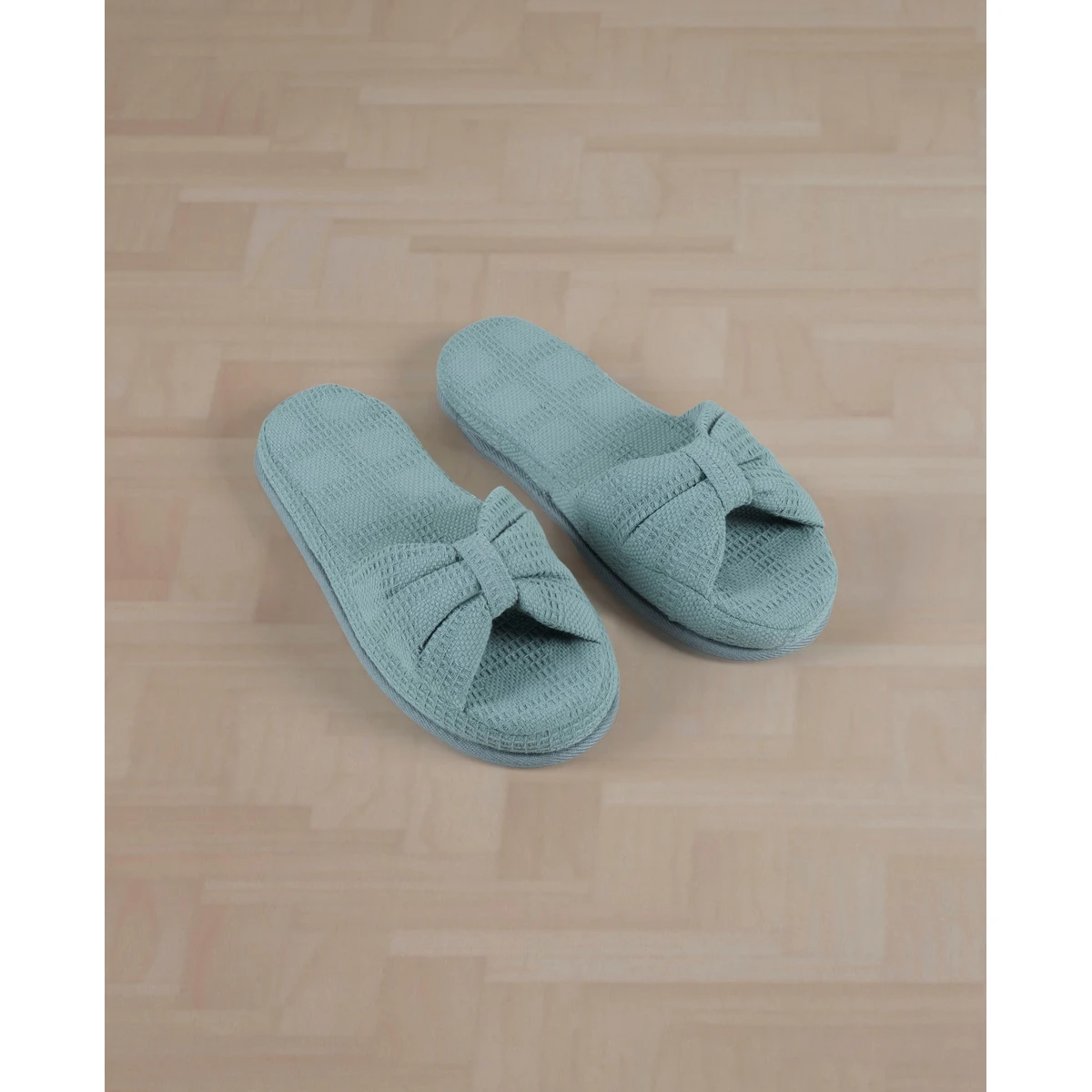 Manamo Roma Slipper Waffle Cotton Cameo  42-44