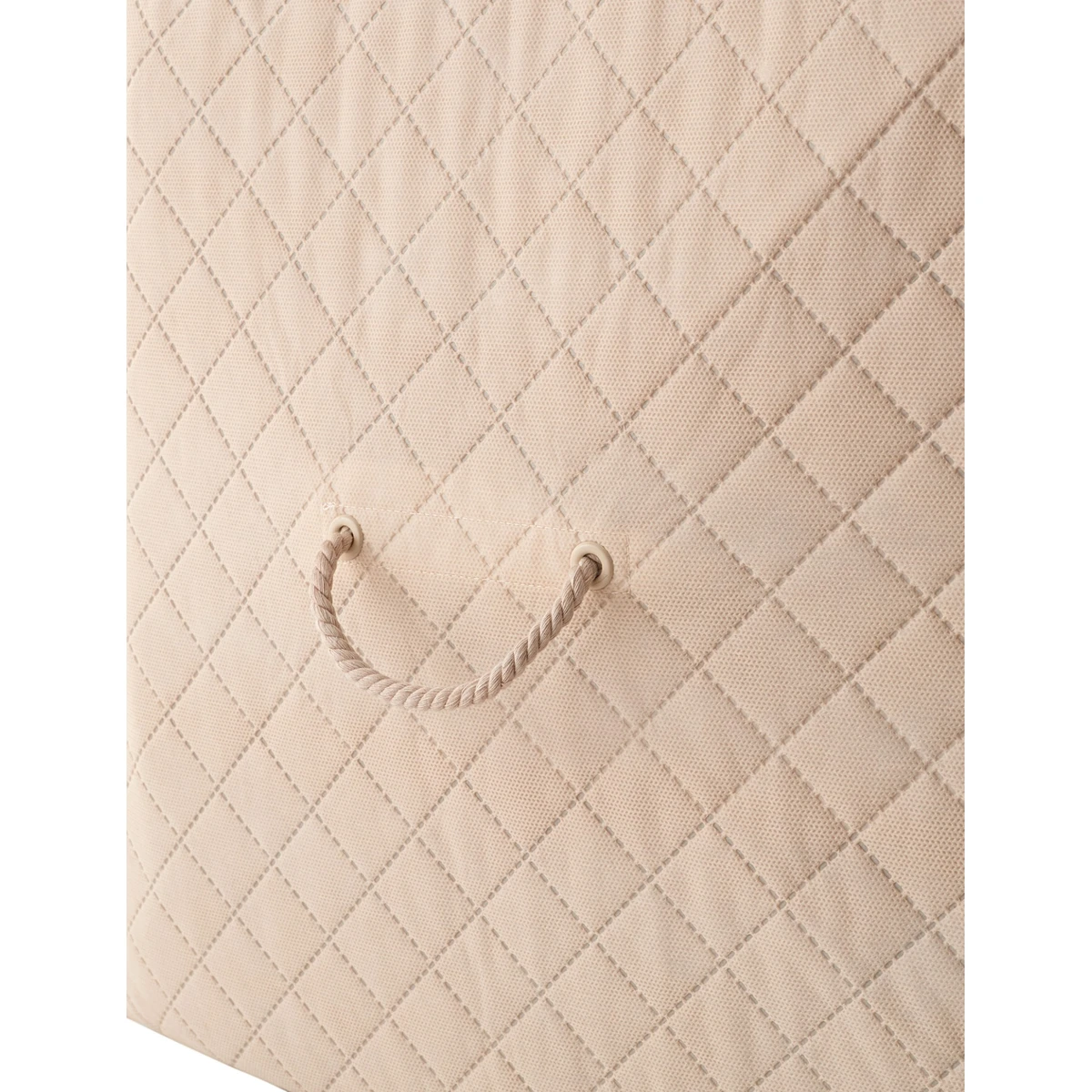 Manamo  Plain Organizer Quilted Beige 70x46x46 cm