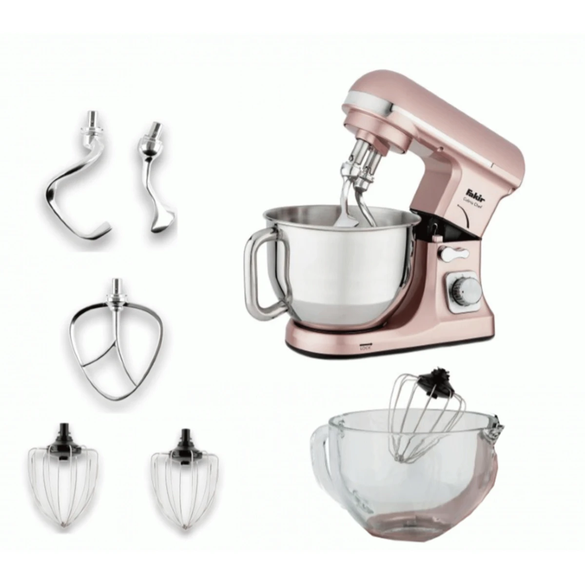 Fakir Culina Chef Stand Mixer Rose