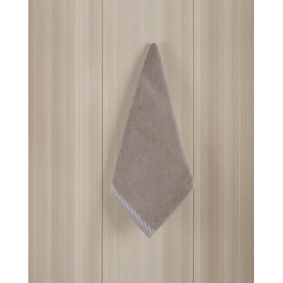Manamo Bland Face Towel Cotton Beige Luxury 50x85 cm