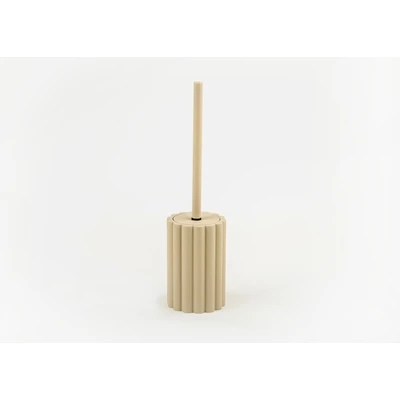 Manamo Tria Toilet Brush  Polyresin Mink  10.5x10.5x15.6 cm