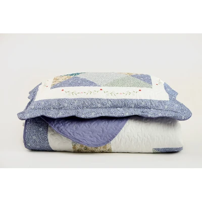 Manamo Perla Bed Cover  Indigo Single  180x240+50x70 cm