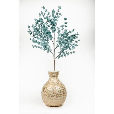 Manamo Spring Branch Artificial Flower  Indigo 104 cm