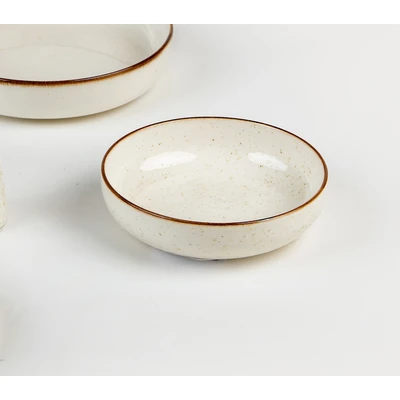 Manamo Elena Bowl Porcelain Beige  16 cm