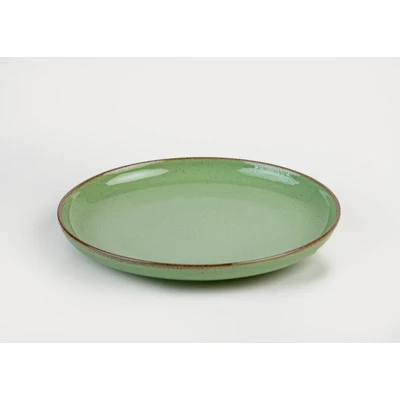 Manamo Elena Cake Plate Porcelain Green  20 cm