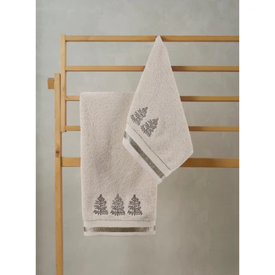 Manamo Trees Christmas Face Towel Cotton Linen  50x70 სმ